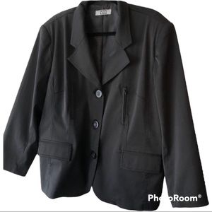 COPY - MXM Lined black jacket/blazer size 16